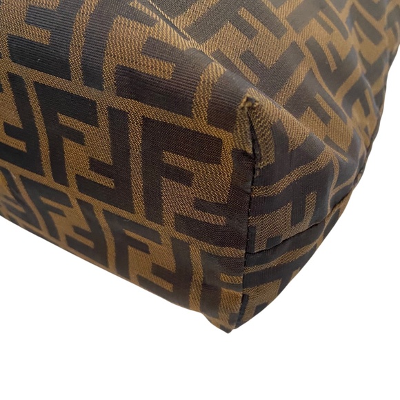 Fendi Tote Bag – Classic Zucca Logo Tote - Vintage - Authentic - Shopper Tote - Picture 10 of 15